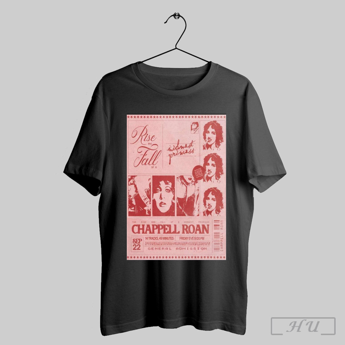 Poster Sept 22 2025 Rise And Fall Of A Chappell Roan General Admission T Shirt Sweatshirt