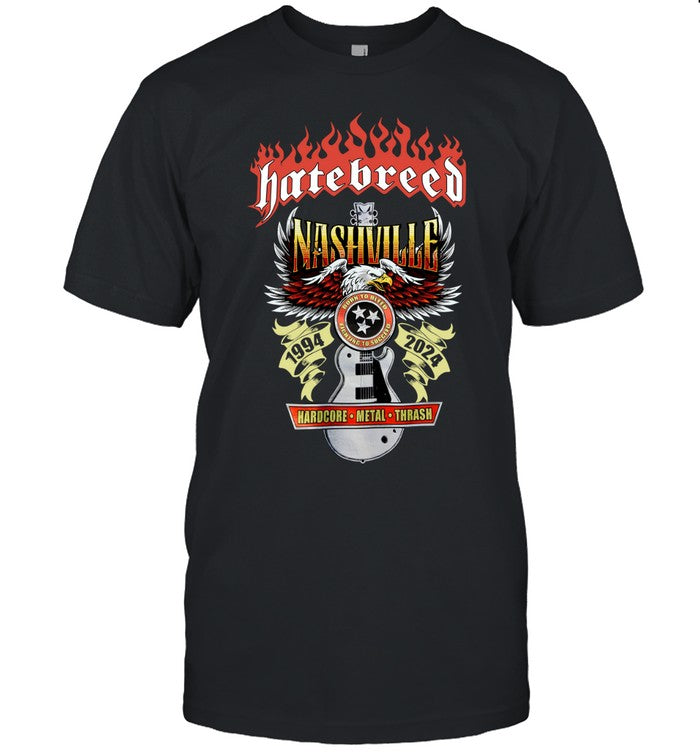 Hatebreed 10 25 24 Marathon Music Workds Shirts