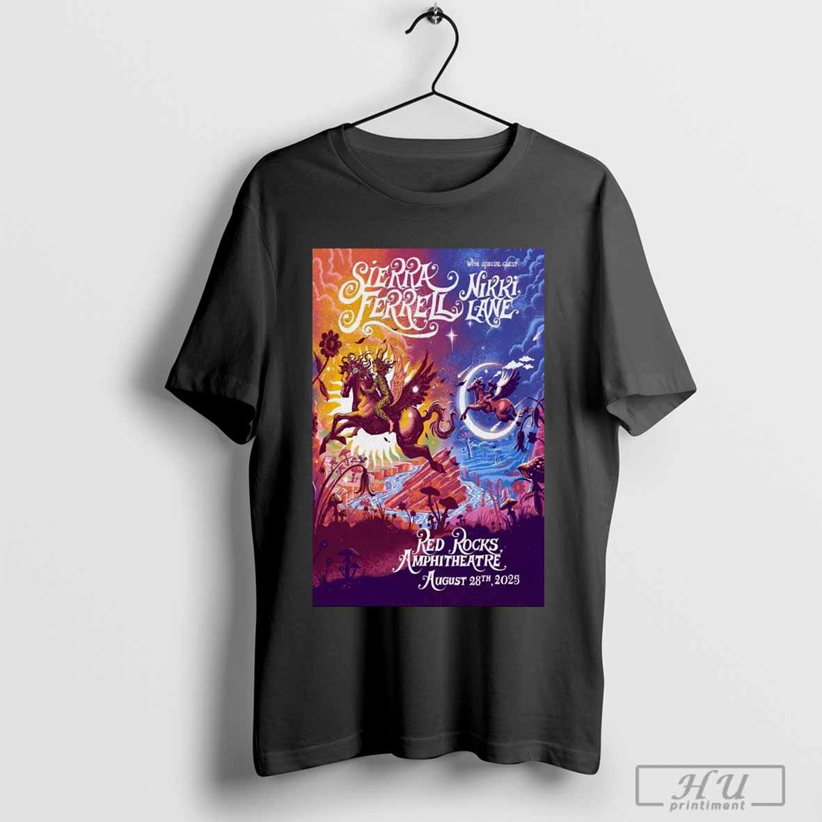 Sierra Ferrell Aug 28 2025 Red Rocks Amphitheatre Morrison Co Event Poster T Shirt