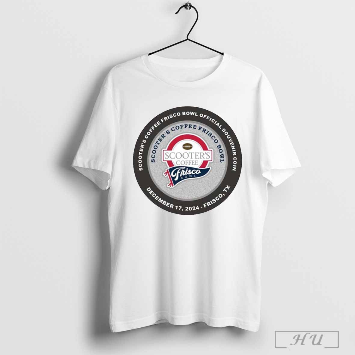 Scooters Coffee Frisco Bowl Souvenir Coin December 17 2024 Frisco Tx Circle T Shirt