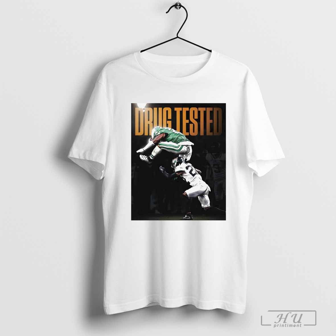 Saquon Barkley Drug Tested Reverse Hurdle Shirt