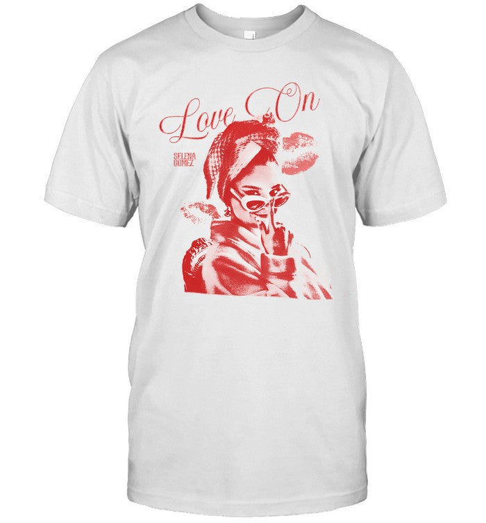 Love On Graphic Selena Gomez Shirt_1