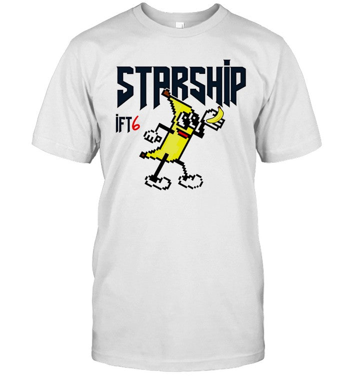 Starship Flight 6 Banana shirt