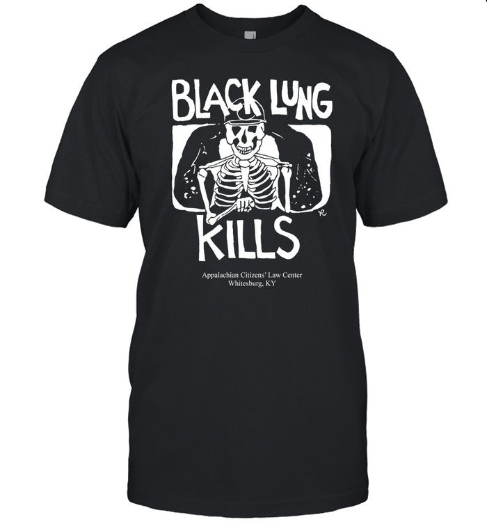 Shirt Black Lung Kills