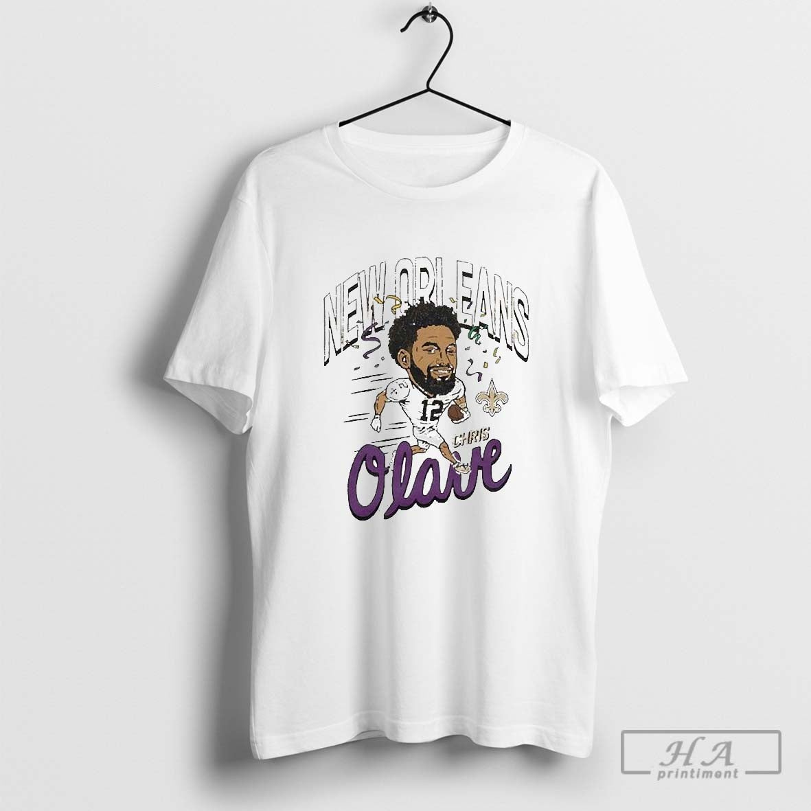 Saints Chris Olave New Orleans T-Shirts
