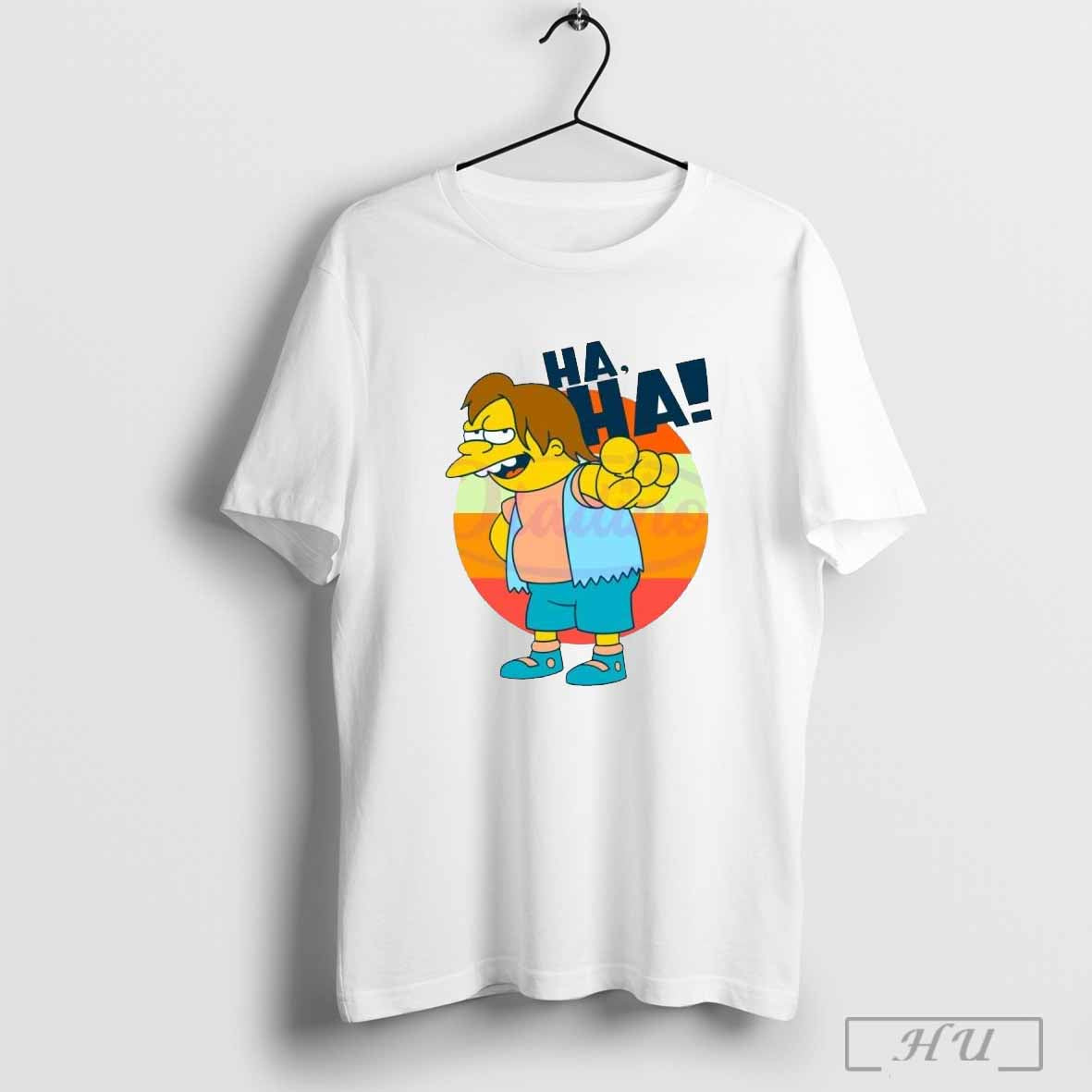 Simpsons Pointing Ha Ha T Shirt