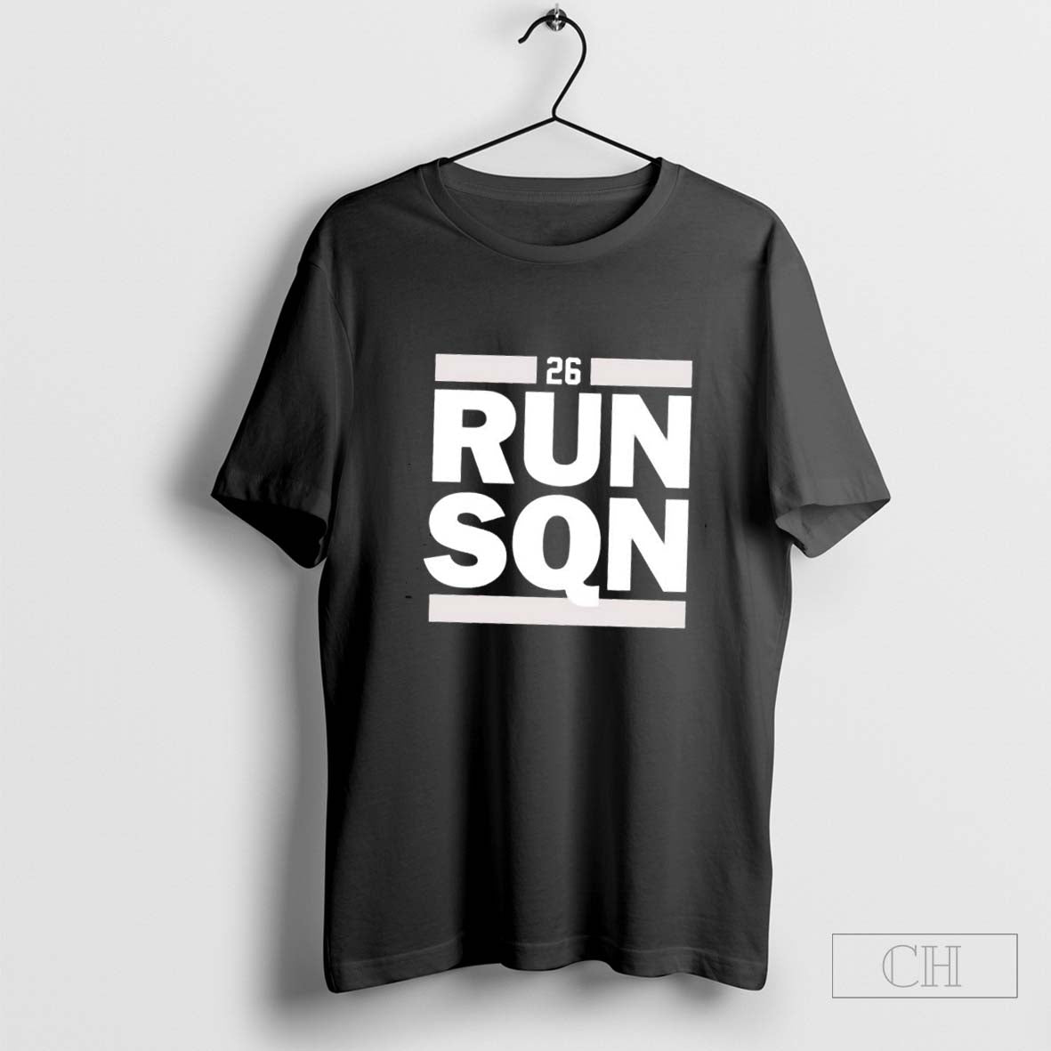 RUN SQN Saquon Barkley Philadelphia Eagles football T-shirt
