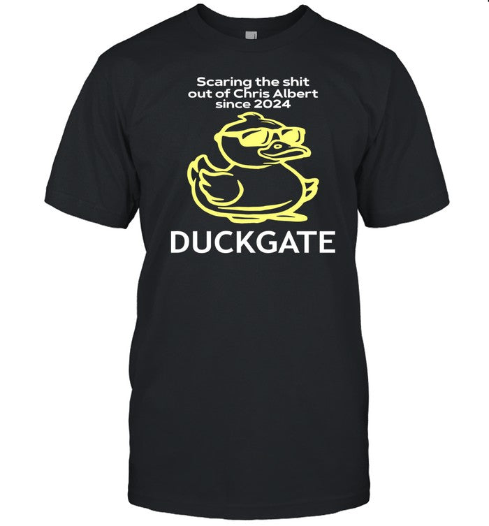 Deanna Corby Scaring The Shit Out Of Chris Albert Since 2024 Duckgate Shirt