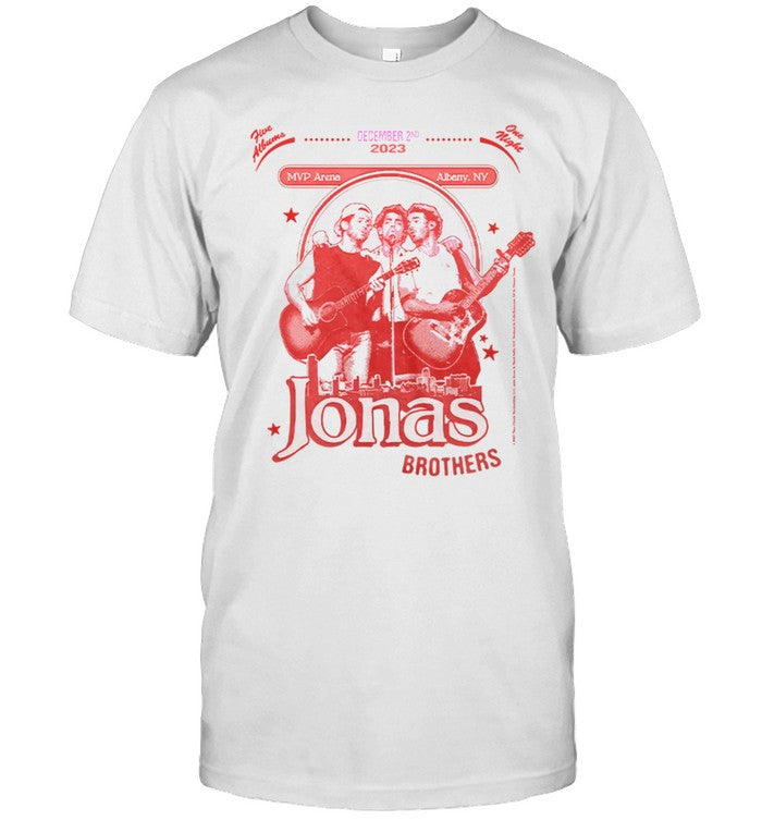 Jonas Brothers Dec 2, 2023 MVP Arena Albany, NY T-Shirt