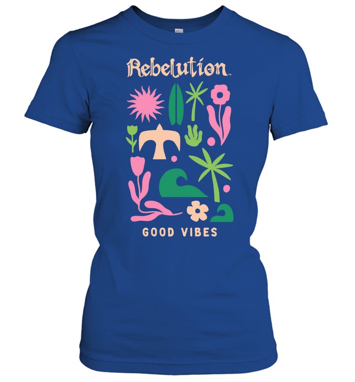 Rebelution Music Festival Girls Good Vibes 2024 Concert Shirt