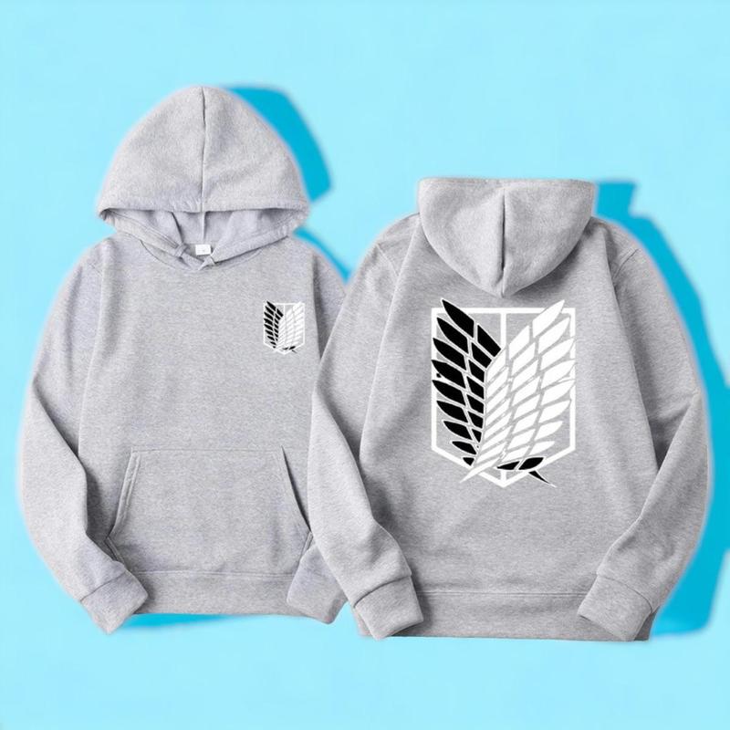 Attack On Titan Anime Eren Yeager Hoodie For Men And Women Harajuku Shingeki No Kyojin Hoodies DRG , Hoodies – Suitable for All Genders