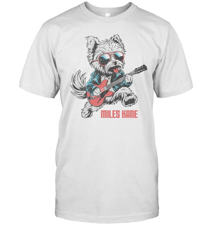 Miles Kane Maxie White T-Shirt