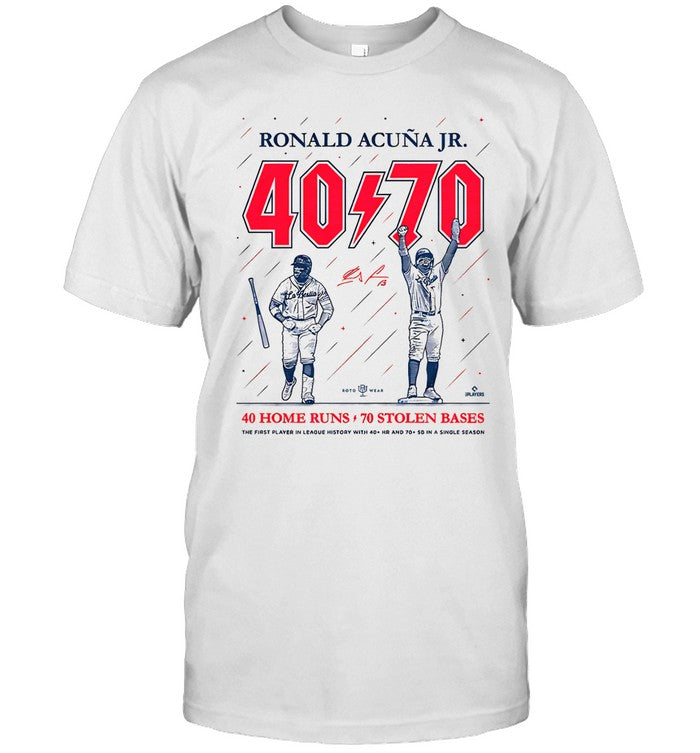 Limited Ronald Acuna Jr 40-70 T Shirt