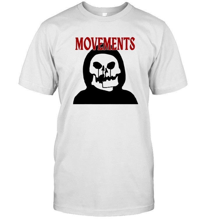 Shirt Afraid To Die White Skull 2024