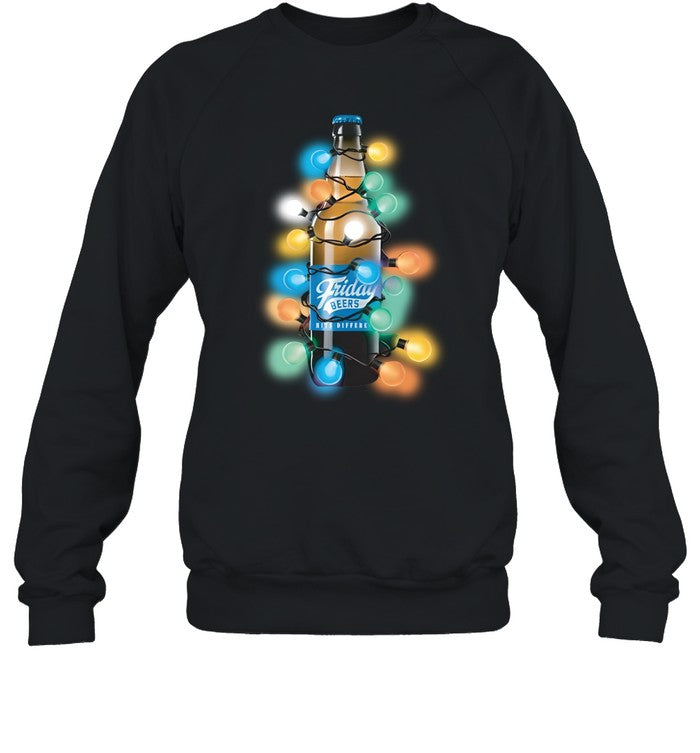 Limited Friday Beers Christmas Bottle Shirt
