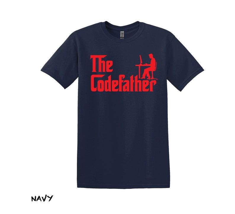 Coding Shirt, The Codefather T-shirt, Programmers Shirt, Coder Shirt, Software Engineer Shirt, Computer Shirt, Software Developer Shirt, screwdriver s