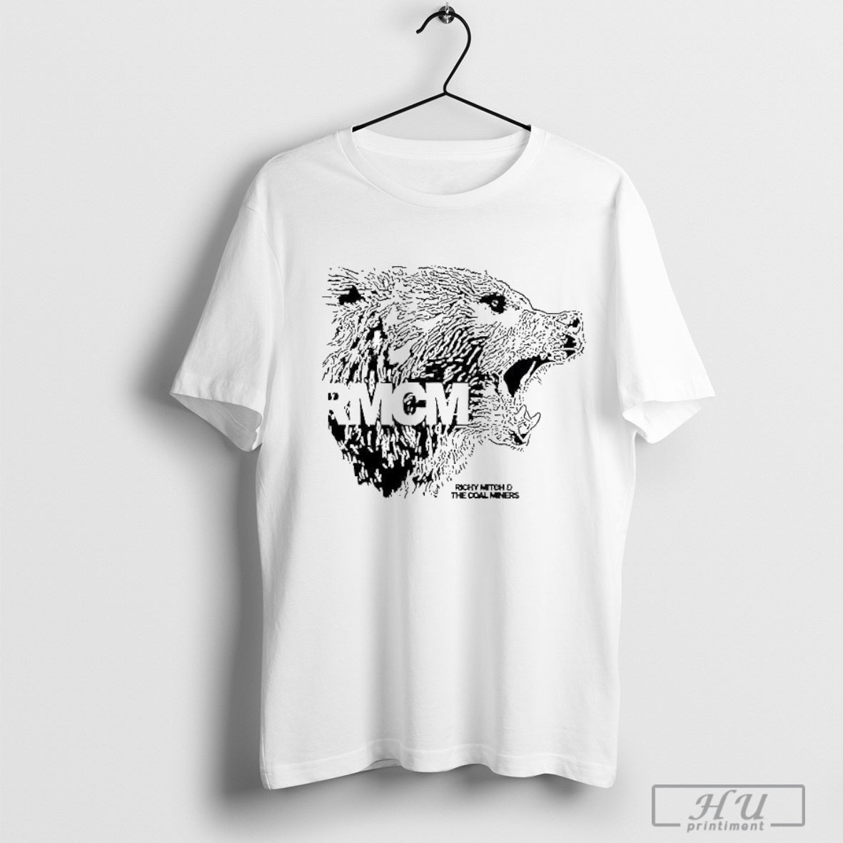 Richy Mitch And The Coal Miners Bear T-shirt