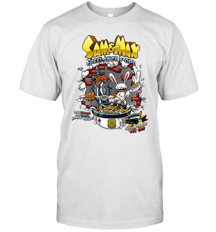 Limited Sam And Max Freelance Pops Shirt