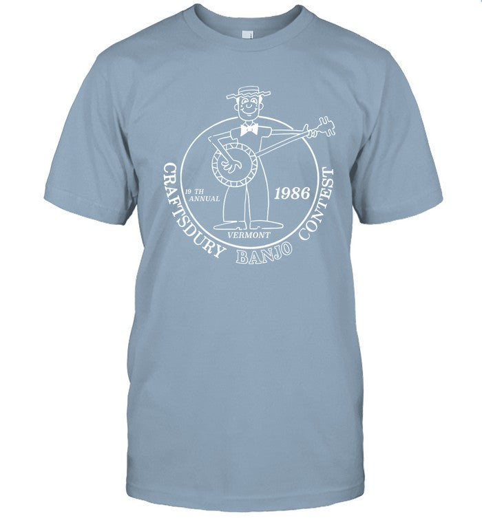 Dustin Henderson Craftsbury Banjo Contest 1986 Shirt Limited