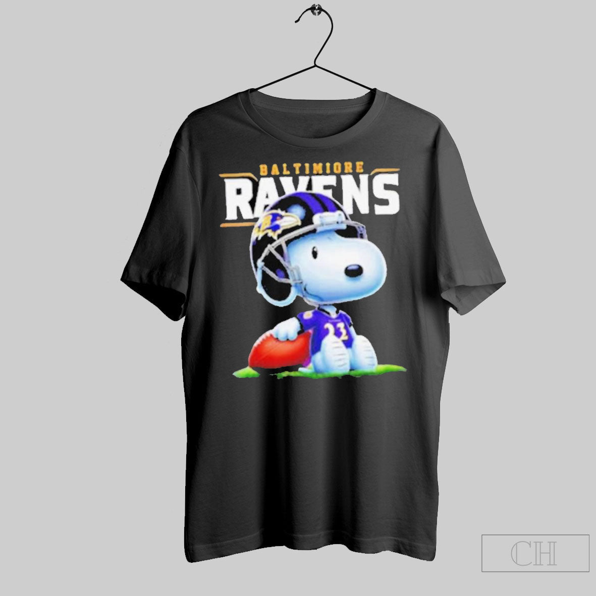 Snoopy Joe Cool Baltimore Ravens T Shirt