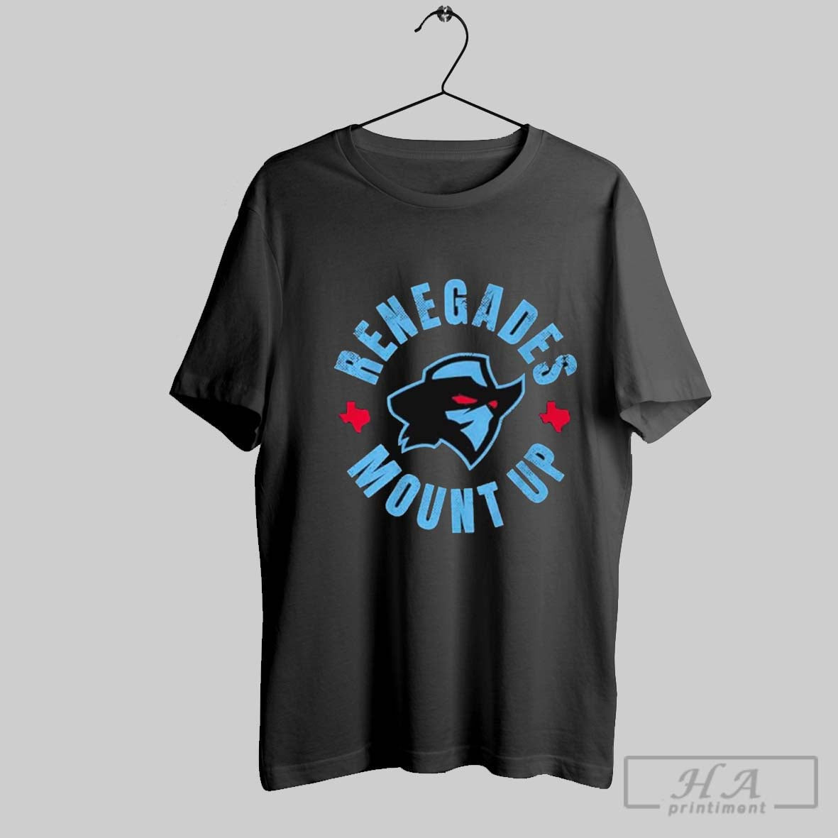Premium Arlington Renegades Ufl Renegades Mount Up T Shirt