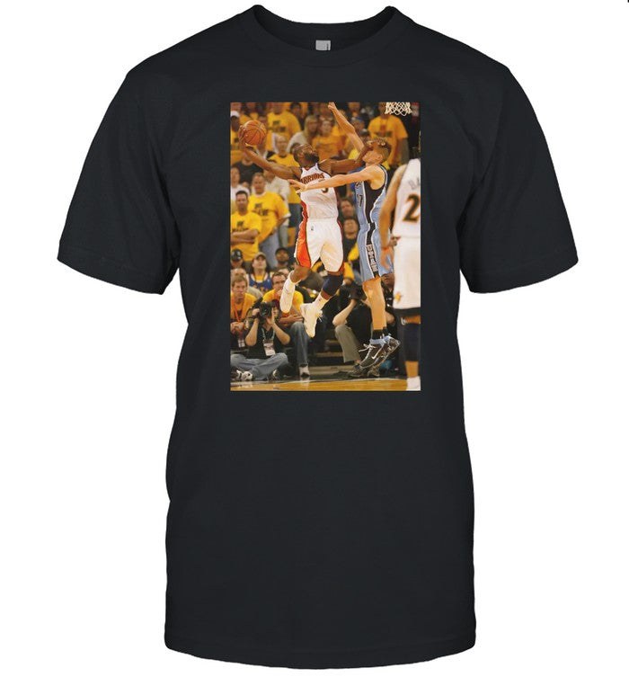 Baron Davis Dunk on Kirilenko limited shirt