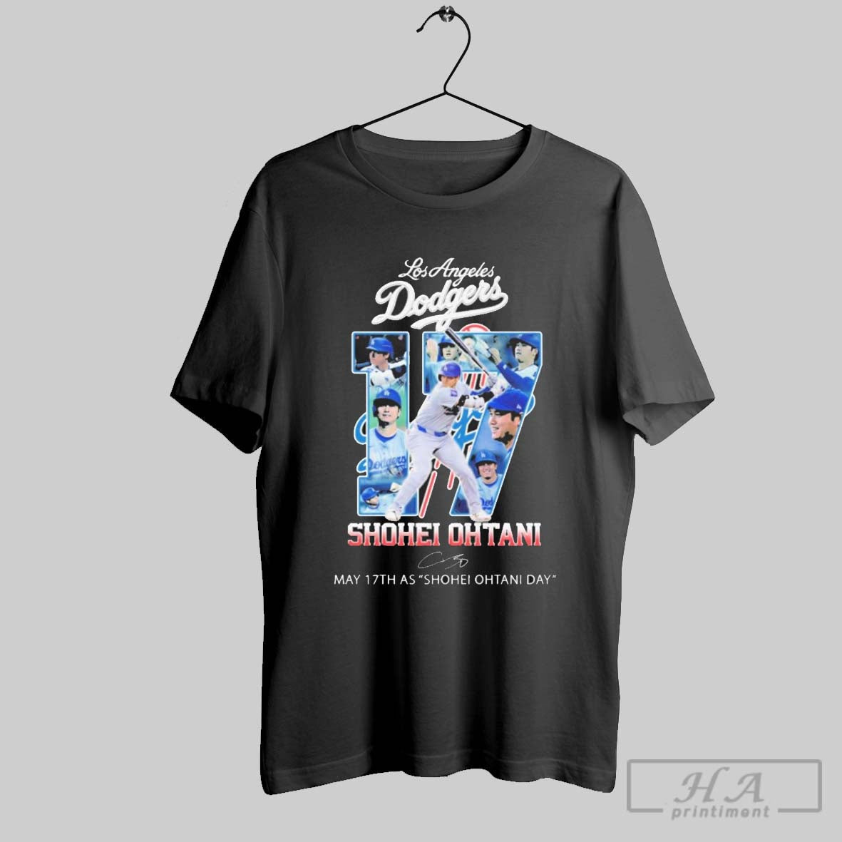 Premium Los Angeles Dodgers Signature May 17th Shohei Ohtani Day Signature Shirt