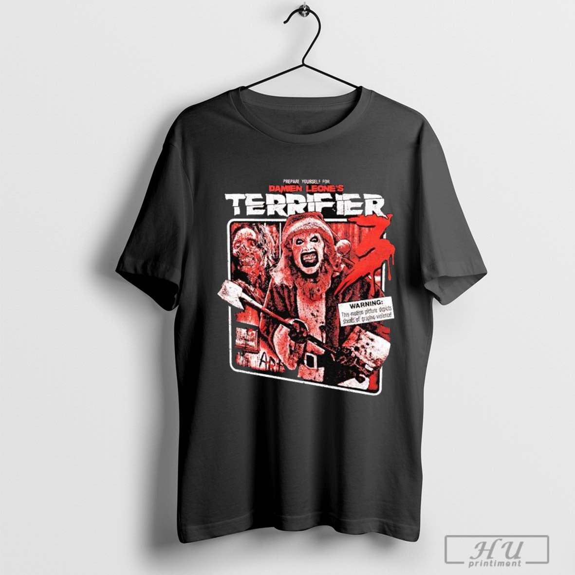Prepare Yourself For Damien Leones Terrifier 3 Unrated Terror T Shirt