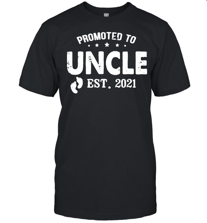 Promoted to uncle est 2021 shirt