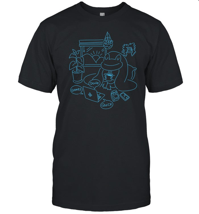 Game Done Quick Home Frog Shirt