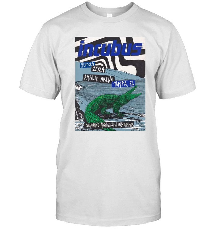 Incubus Tampa, FL Amalie Arena Sep 3, 2024 T-Shirt