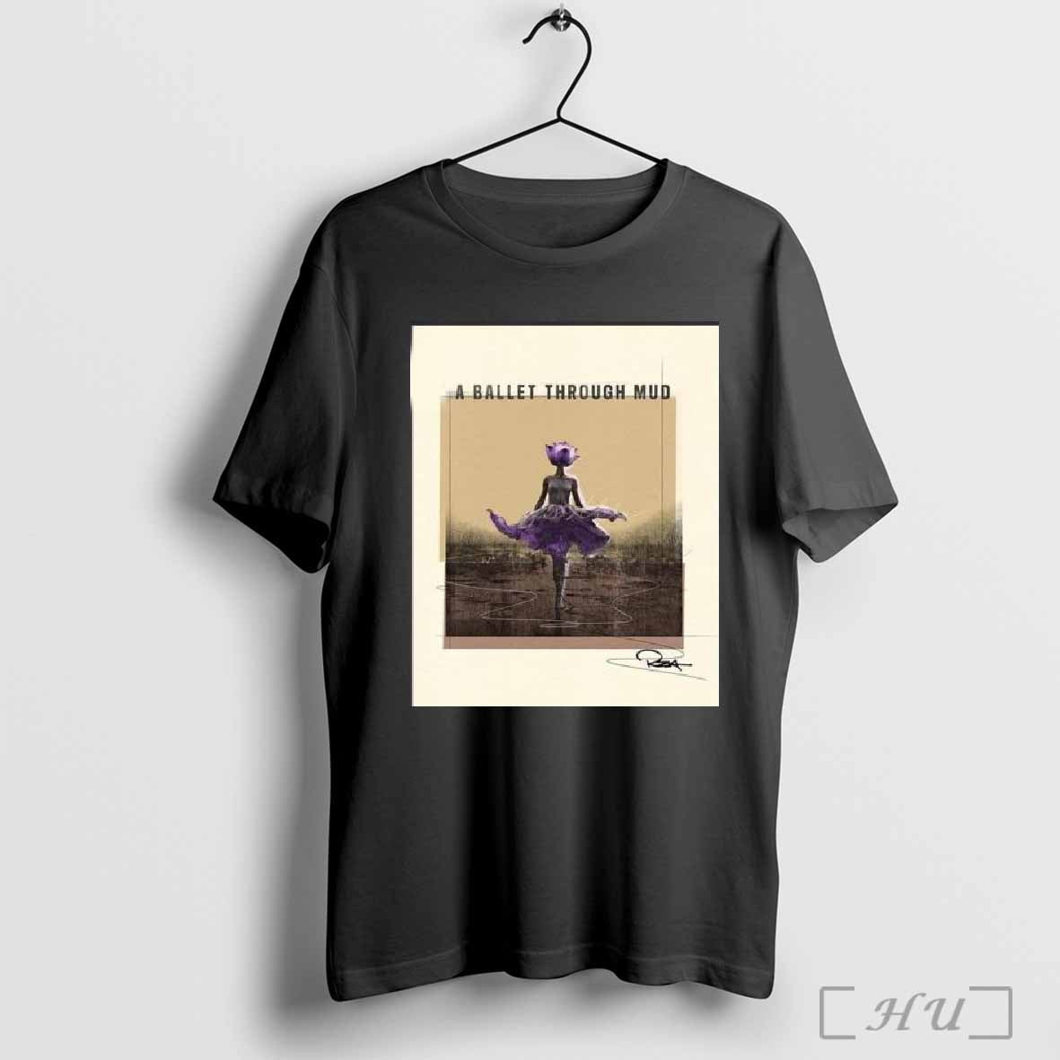 RZA A Ballet Through Mud Album Cover Signature Home Decor Poster T-Shirt