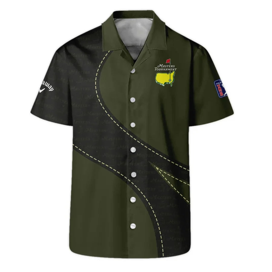 Pattern Military Green Masters Tournament Callaway Hawaiian Shirt Style Classic Oversized Hawaiian S