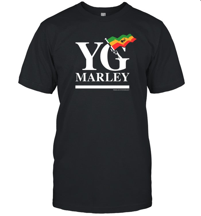 T Shirts YG Marley Logo Limited