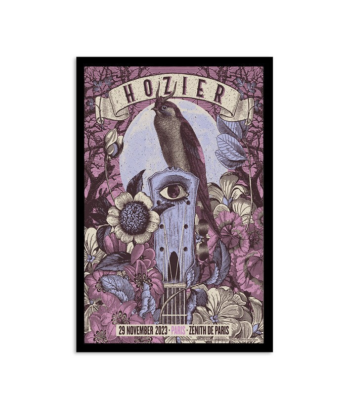 Hozier November 29, 2023 Zénith De Paris, Paris Poster
