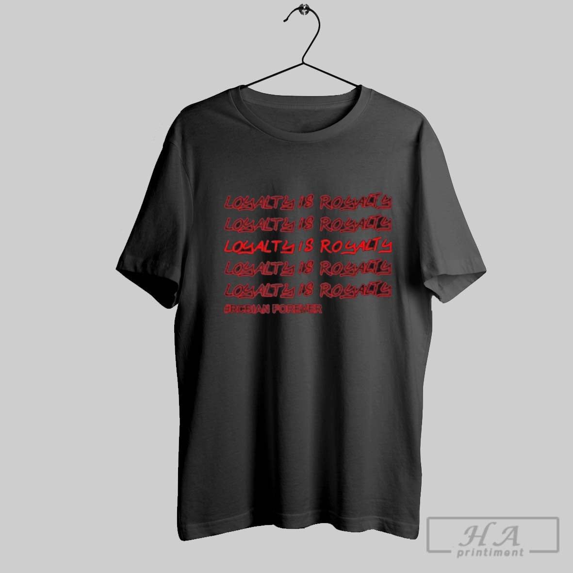 Rcb Captain Yaaru Loyalty Is Royalty Rcbians Forever T Shirt