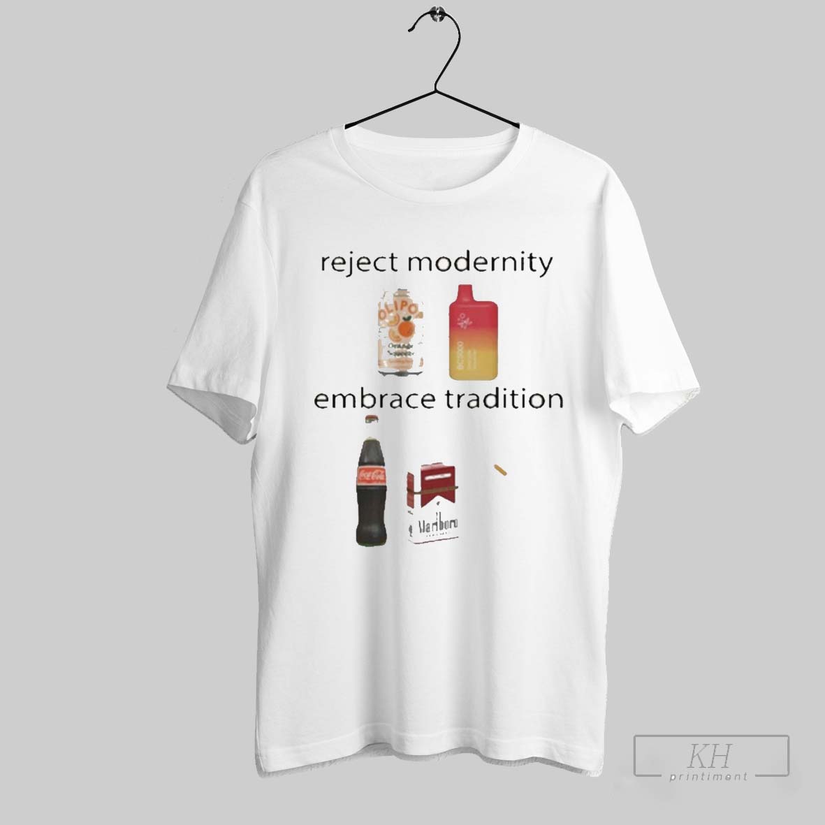 Reject Modernity Embrace Tradition T Shirt