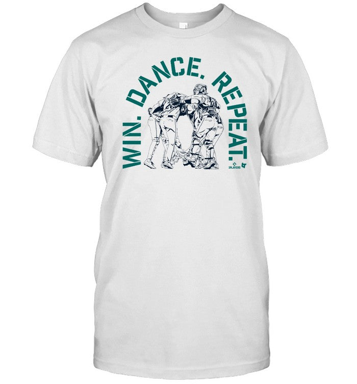Seattle Baseball Win Dance Repeat 2022 T-Shirt