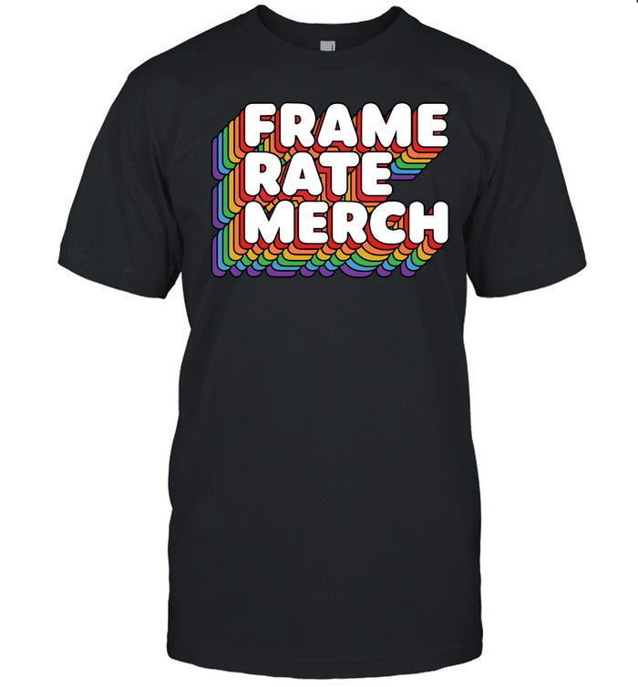 Rainbow Framerate Shirts