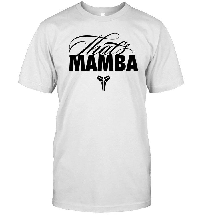 Kobe Bryant That's Mamba Tee