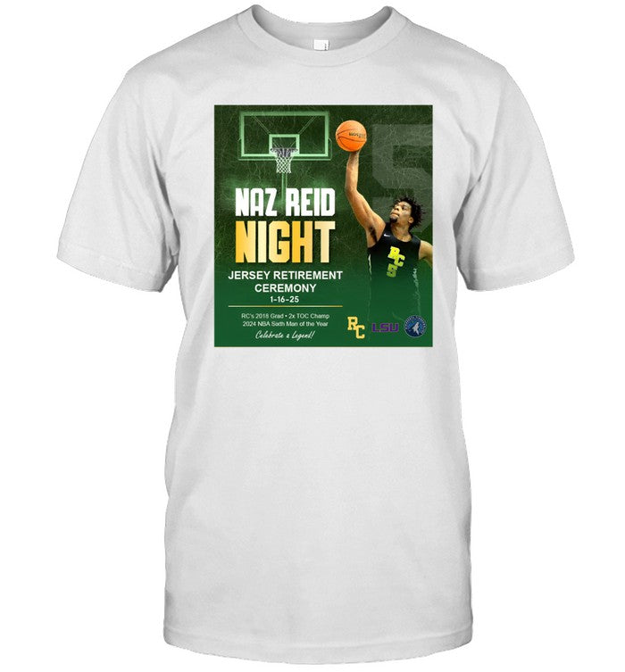 Naz Reid Night T Shirt