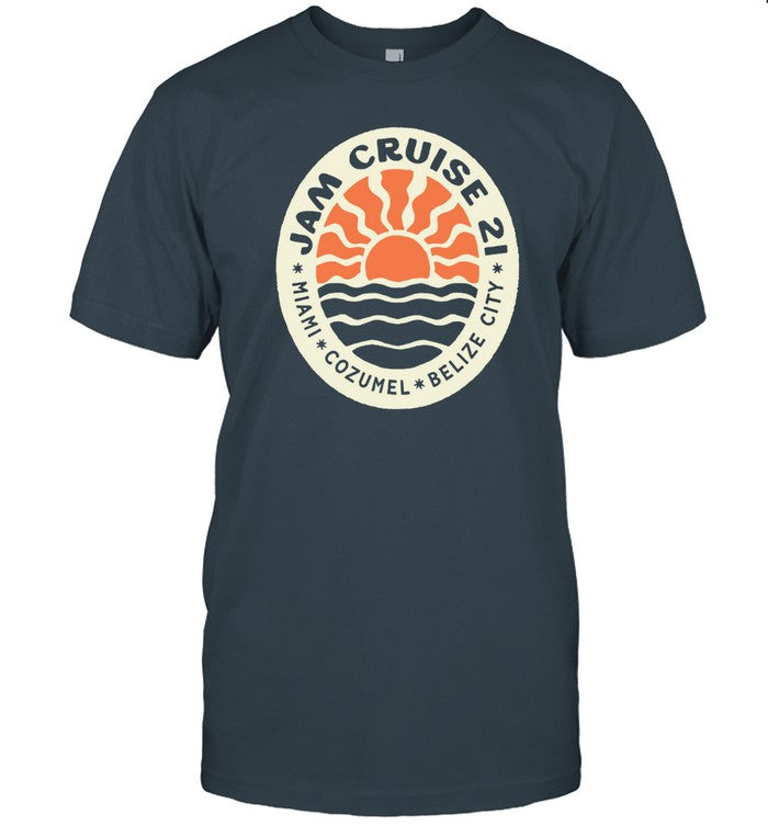 2025 Jam Cruise 21 Sunset T-Shirt