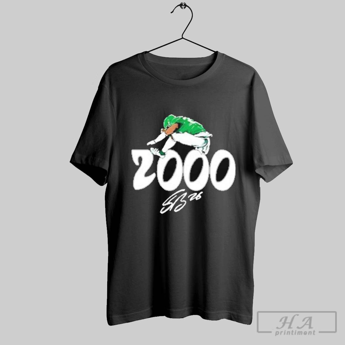 Saquon 2000 Yards Club Signature Shirt