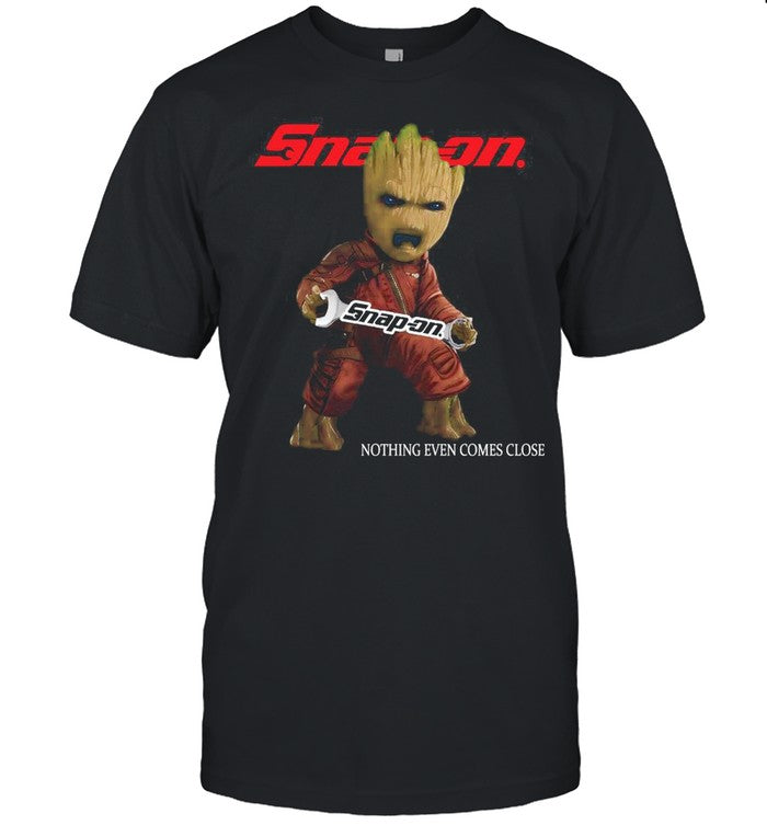 Baby Groot Hug Snap-on Nothing Even Comes Close shirt_1