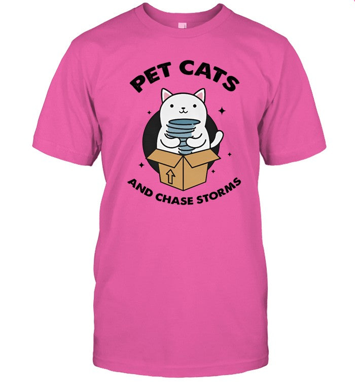 Pet Cats And Chase Storms T-Shirt