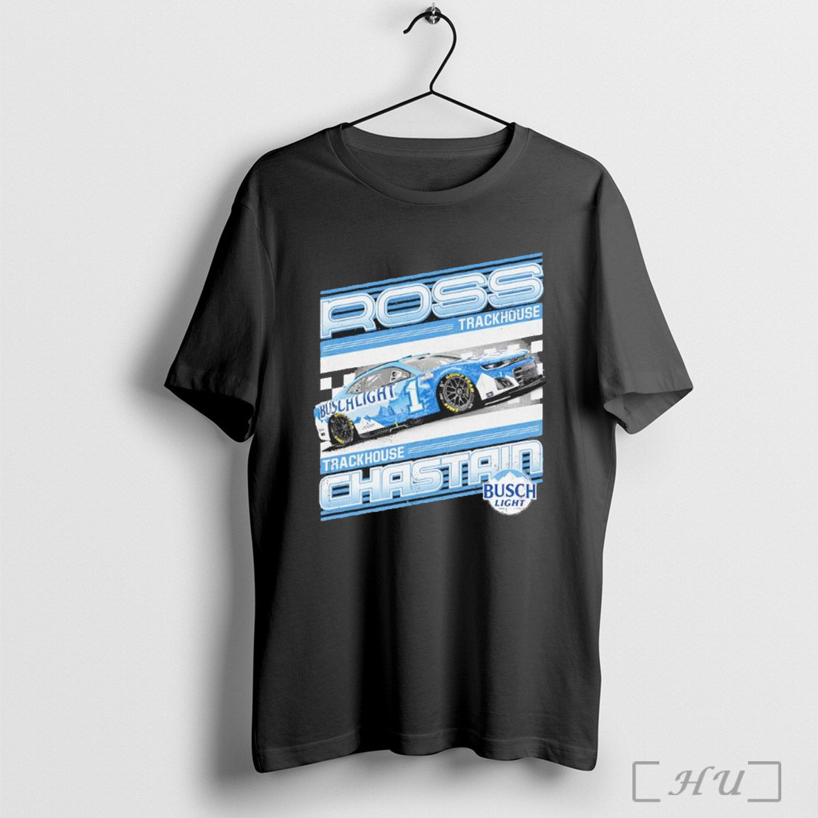 Ross Chastain Trackhouse Racing Team Collection Busch Light Car T Shirt Sweatshirt