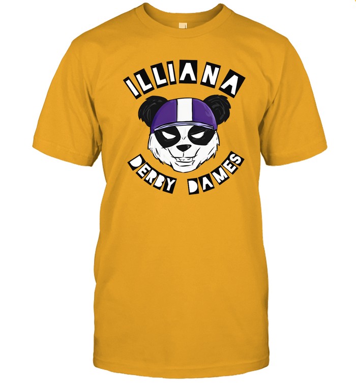 Pandamonium Illiana Derby Dames T-Shirt