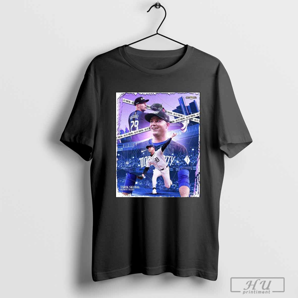 Tarik Skubal 2024 American League Cy Young Award winner and the 5th Tiger win the award Detroit Tigers Poster T-shirt