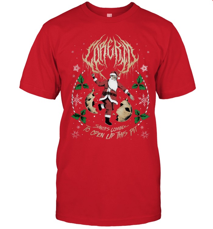Nik Nocturnal Corekid Santa's Coming To Open Up This Pit Shirt