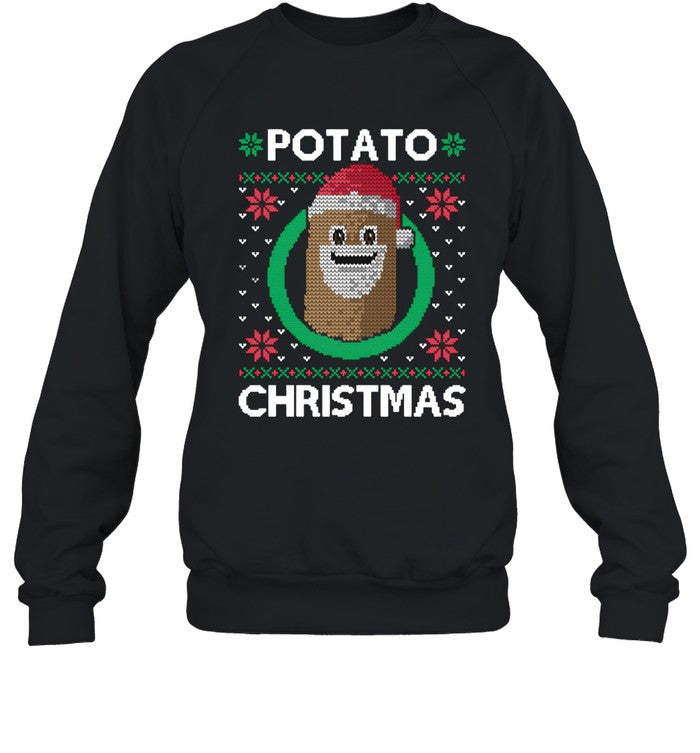 Streamlabs Luzu Potato Christmas Sweatshirt